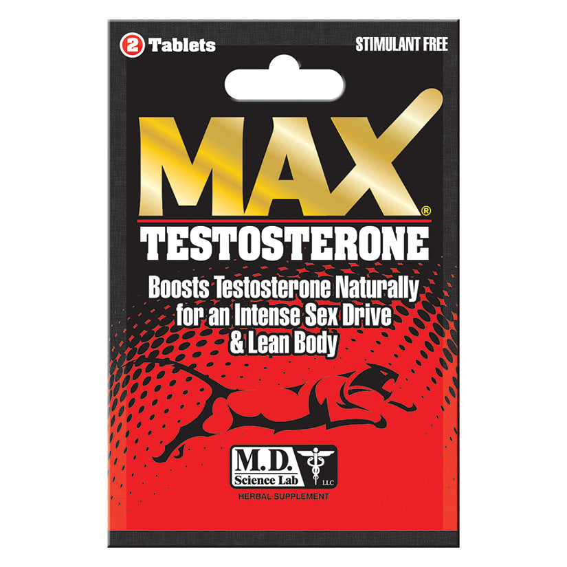 MAX Testosterone Single Pack