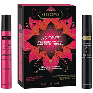 Kama Sutra As One For Her/ For Him (2 Pack)