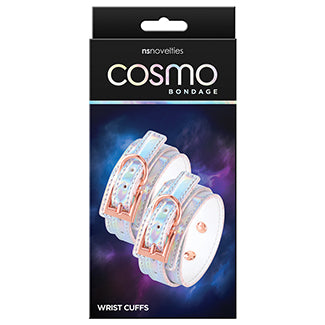 Cosmo Bondage Wrist Cuffs-Rainbow