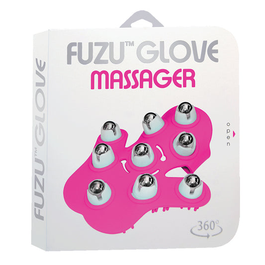 Fuzu Glove Massager~Neon Pink