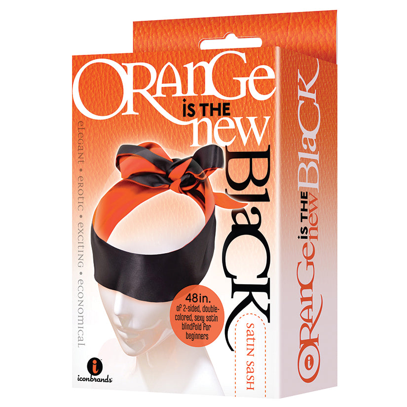 The 9'S Orange Is The New Black Satin Sash